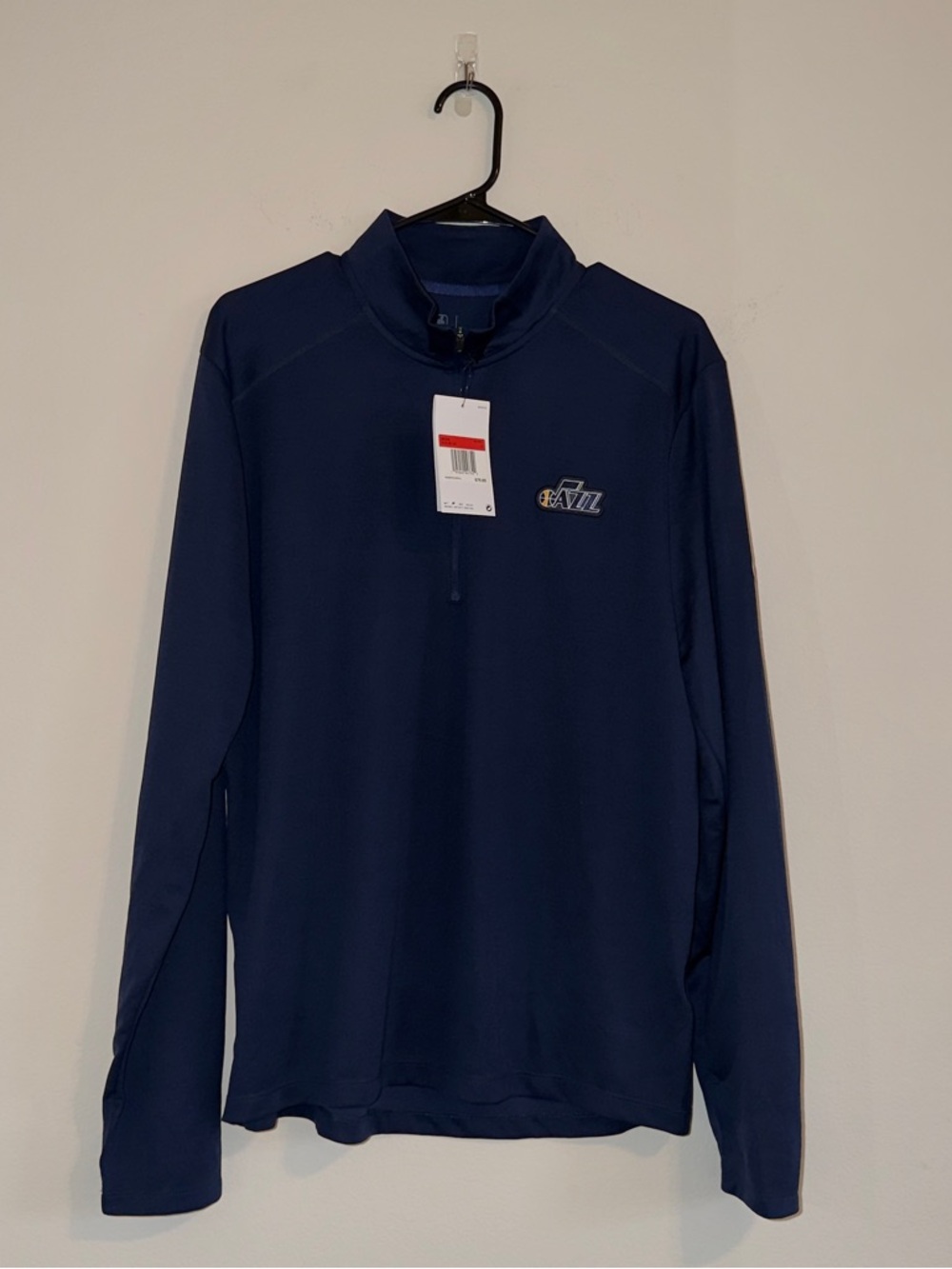Nike NBA Utah Jazz Navy Quarter-Zip